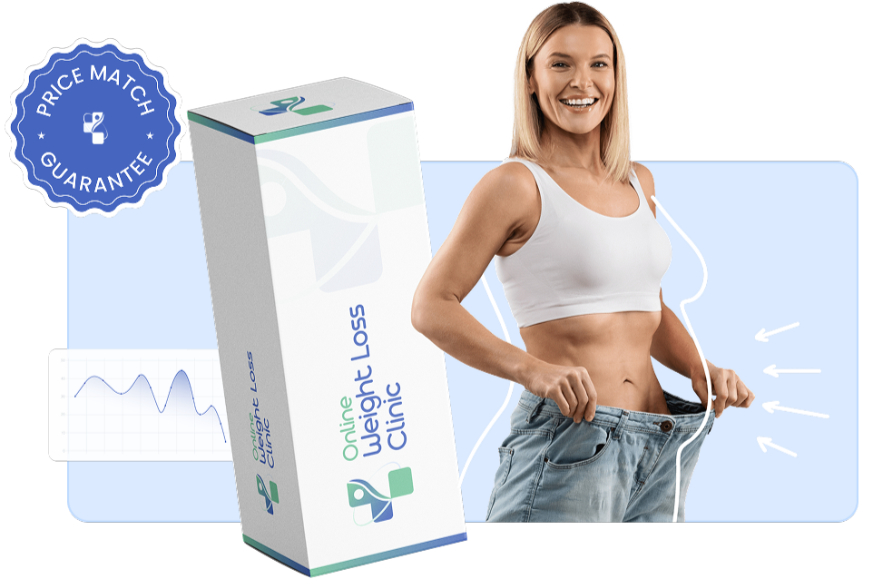 Weight loss treatment product with model